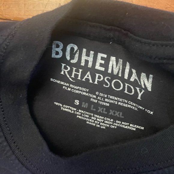 Bohemian Rhapsody Black Queen Shirt - Picture 5 of 8